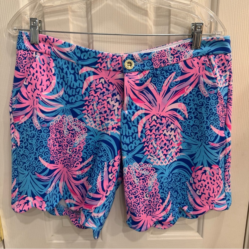 Lilly Pulitzer Darci Knit Shorts Sz 6